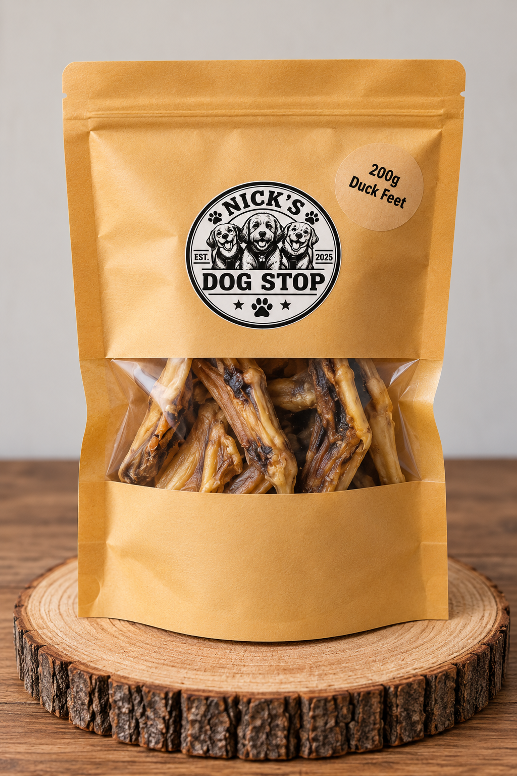 🦆 Natural Duck Feet – 200g